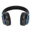 Kabelloses Headset Stereo Geräuschunterdrückung Faltbarer Bluetooth-Kopfhörer für Handy PC Reise Spiel Blau Schwarz