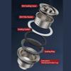 Kitchen Sink Drain Pipe With Anti Odor Side Outlet Interchangeable Waste Water Pipe for Kitchen Sink, Washing Machine