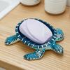 Turtle Soap Box, with Drainable Design, Resin Tortoise Soap Dish, Durable Decorative Soap Saver for Bathroom Kitchen Countertop