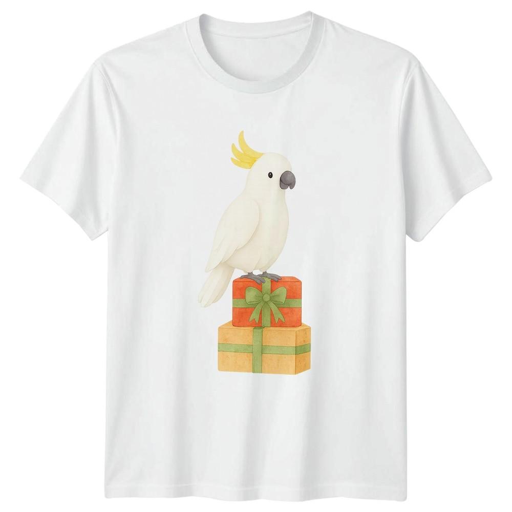 Cockatoo Bird Gifts Animals Unisexs TShirt Unisexs Tee Graphic Unisex Top S