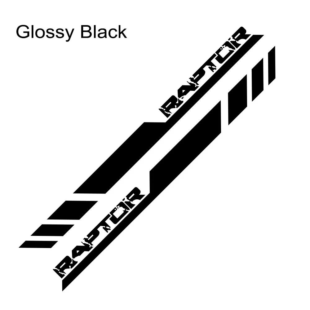 Car Door Side Stickers For Ford F150 Ranger Raptor Pickup Truck Graphics Body Stripe Decal Vinyl Sticker Auto Tuning Accessories