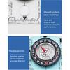 Multi-function Orienteering Navigation Transparent Surveying Ruler New Compass  Survival Gift