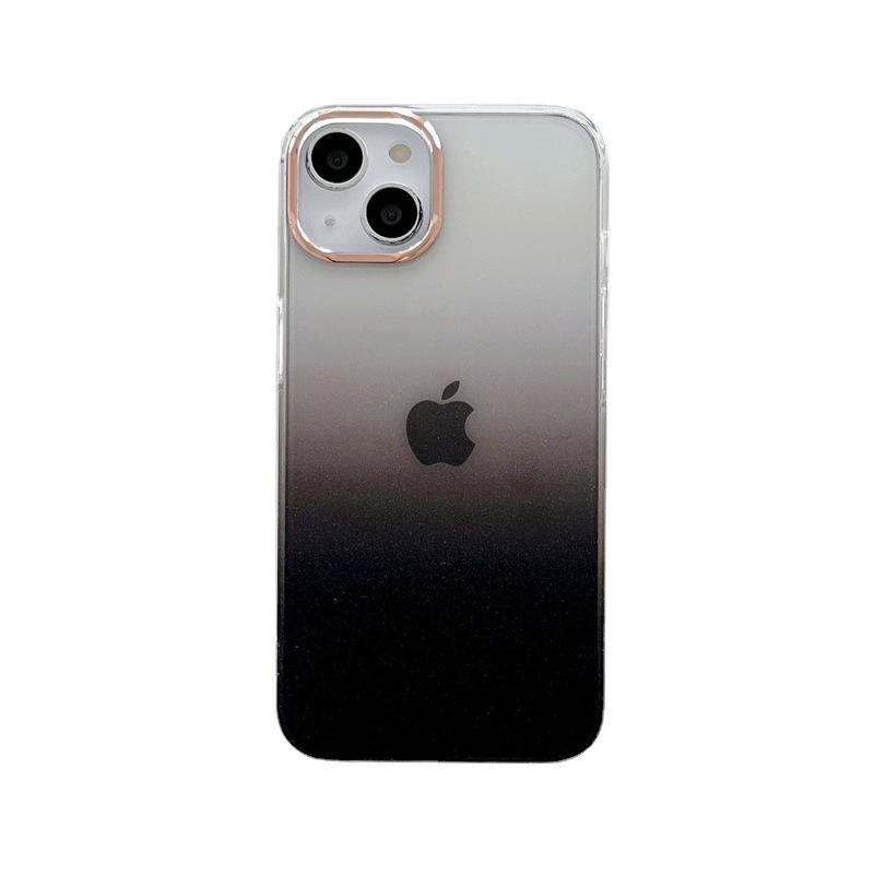 Applicable to iphone17 gradual color change apple 14promax star glitter 13 electroplating transparent anti-drop 15 mobile phone case