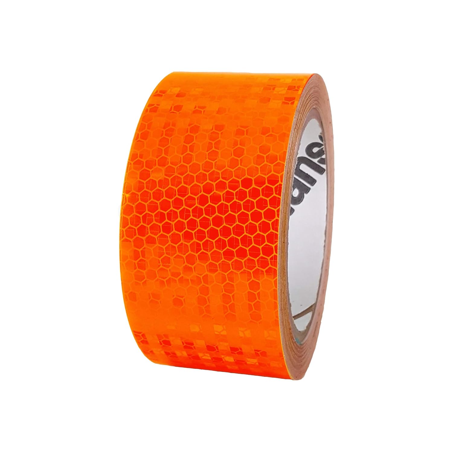Vysoko svietivá oranžová reflexná páska 1 rolka 50 mm x 9,14 m Vodotesná Vysoká viditeľnosť Samolepiaca Mikro prizmatická reflexná nálepka Bezpečnosť v noci oranžová
