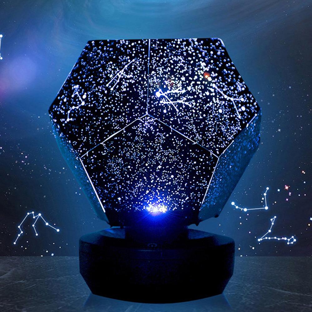 ABS And PET Material Starry Night Lamp USB Powered Planetarium Light  Nighttime Use
