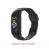 For Xiaomi Band 7 Rugged Armor Integrated Case+Strap for Mi Band 6/5 All-round Protection TPU Watch Strap Cover Replacement Bracelet