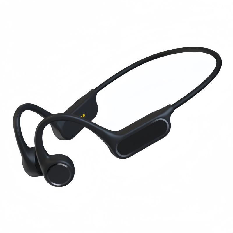 S1 True Bone Conduction Bluetooth Earphones - IPX5 Waterproof, 9h Battery, Ideal for Running & Cycling.