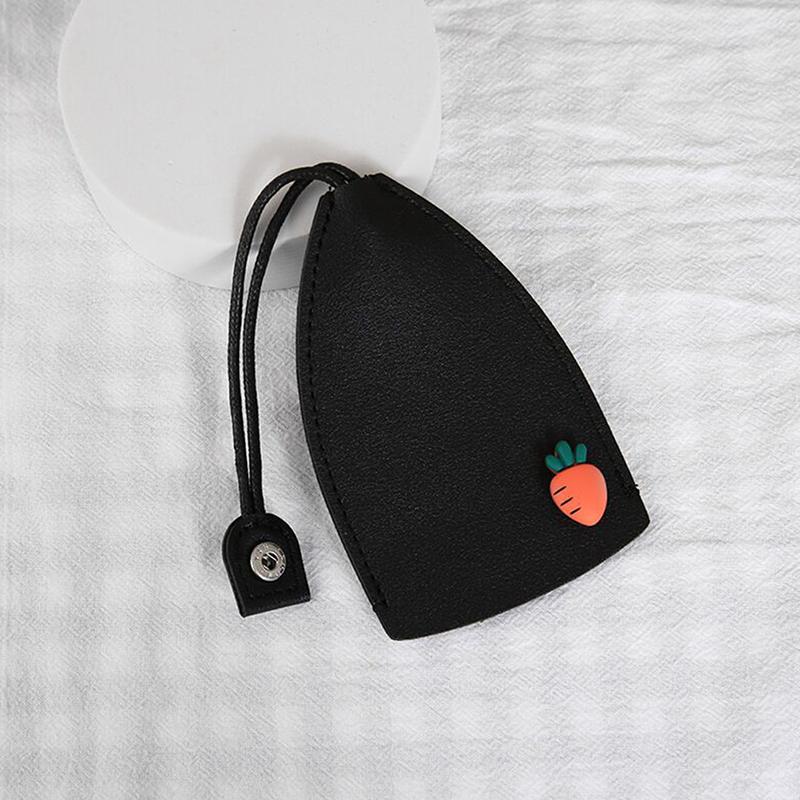 Cute Fruits Pull Type Keychain Bag Pu Leather Protector Car Key Holder Case