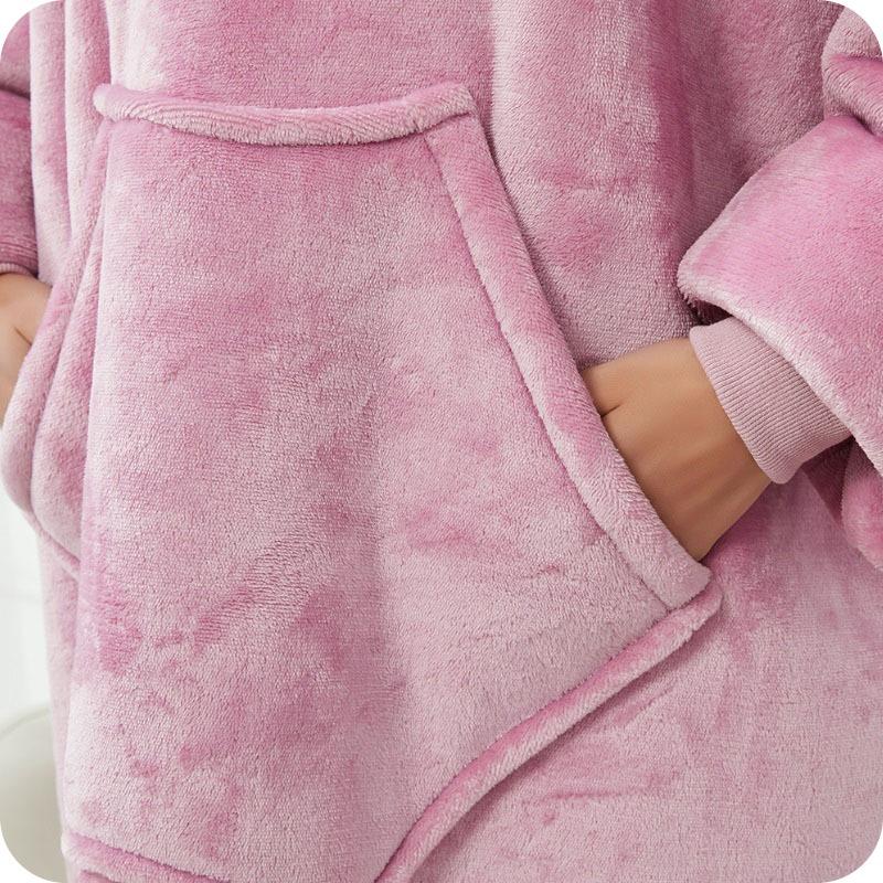 Blanket Hoodie - Pink