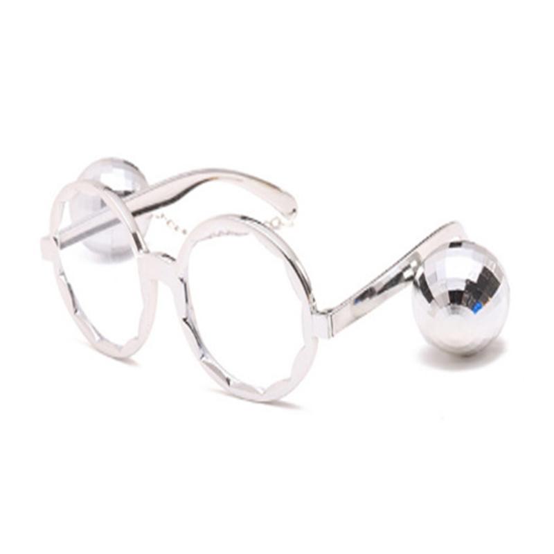 DiscoHippie Sunglasses Vintage Round 70s 80s Styles Circle Sunglasses Eyewear for Men Women Costumes Parties Gifts