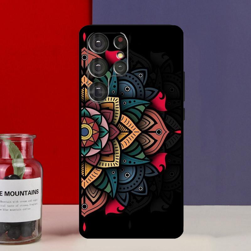 Mandala Funda Case For Samsung Galaxy S25 Ultra S9 S10 S20 S22 Plus S21 FE S23 S24 Ultra Phone Cover