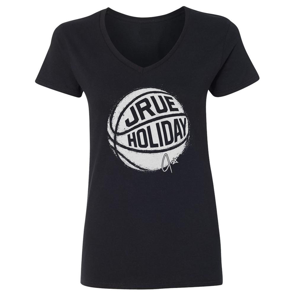 Jrue Holiday Bball Design Tribute - Portland Fans Ladies V-Neck Tshirt Unisex T-Shirt XL