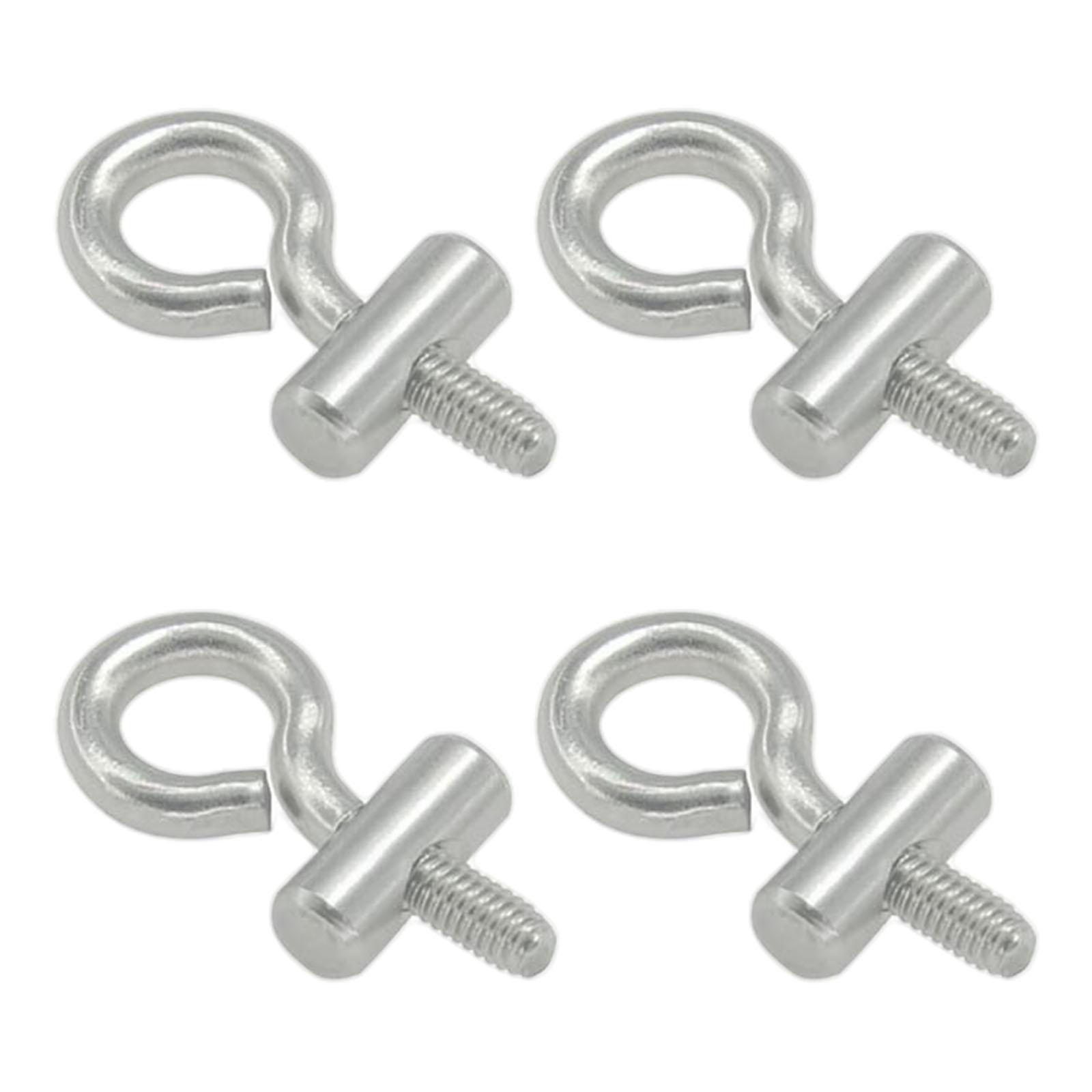 

Stainless Steel Piping Rails Stoppers 6mm Compatible For Caravans Motorhome Camping Tent Accessories Secure Attachment 4PCS