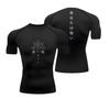 Fitness Tight-Fit Shirt Anime-Style Sportswear Running Quick-Dry Muscle-Enhancing Fashion Breathable Quick-Drying High Elasticity Shirt