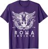 Roma Invicta RoUnisex Empire SPOR Ancient Rome Unisex TShirt Short Sleeve Casual 100 Cotton ONeck Summer Shirt