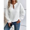 Women's Hooded Pullover Sweatshirt Solid Color Loose Casual Fleece Sweatshirt