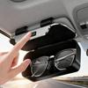 Glasses Holder for Car Anti-Drop Auto Eyeglasses Organizer Vehicle Sunglasses Holders Case for Truck Sedan Van Automotive Road