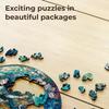 [mysitcal creatures]. CRAFTHUB Wooden Jigsaw Puzzle Dreamy Mermaid - Fun Wooden Puzzle for Adults and Kids, 158 Pieces, A3 Size, 10.9" x 10.9"
