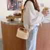 Korean Summer 2026 Straw Woven Women's Crossbody Handbag