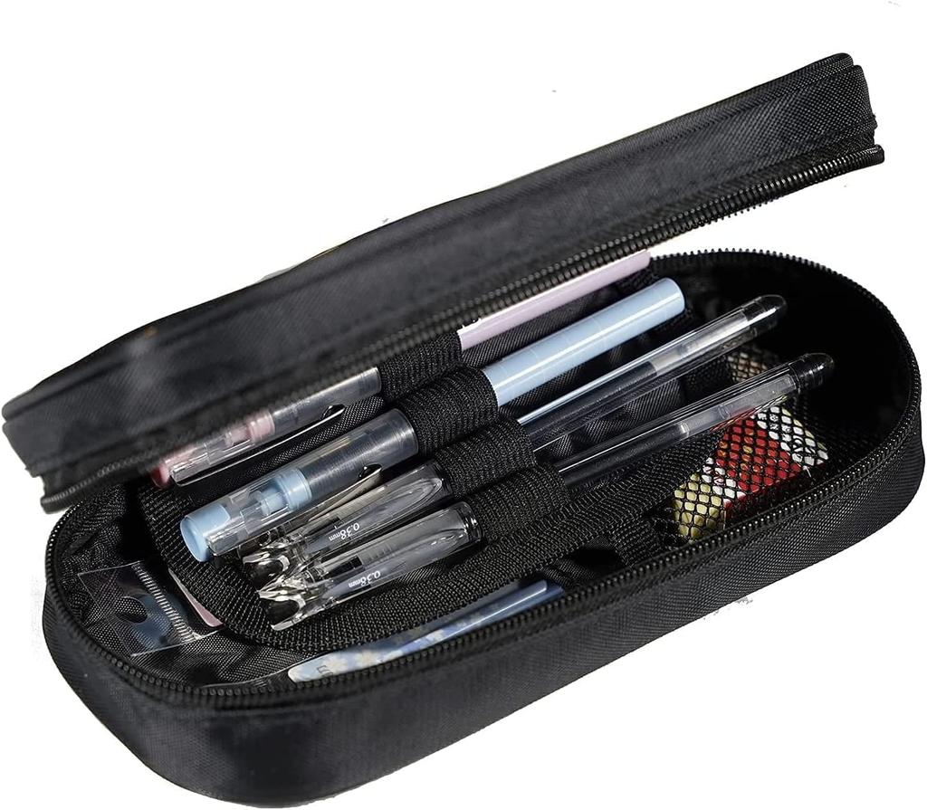Pencil Case/Pen Case, Goods/Cosmetic Pouch [Unofficial] Stationery Storage, Lightweight, Multifunctional, Large Capacity, Unisex, School, Elementary S