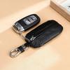 High-end Soft Leather Car Key Case for Men, General Motors with Zipper Key Case Storage Bag, Exuding a Sense of Luxury