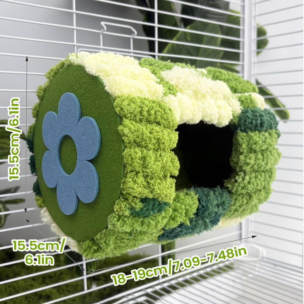 Bird House For Cage Plush Breeding House Cockatiel Nest For Sleeping Parrot Hamster Squirrel Macaw Cockatiel Hummingbird Conure