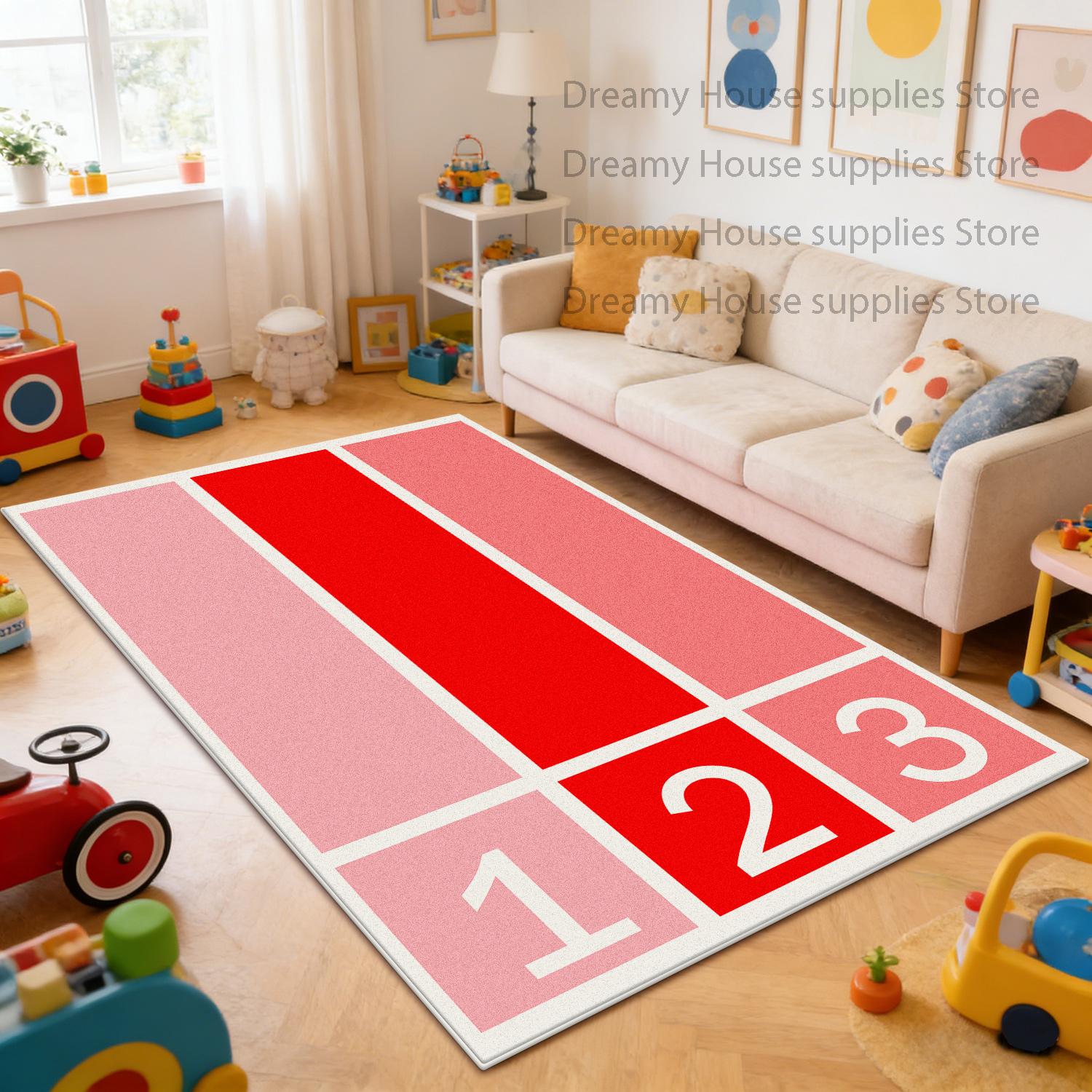 Aantal Lange Loper Tapijten Decoratie Huis Woonkamer Bank Zacht Pluizig Wasbaar Tapijt Slaapkamer Antislip Vloermat izable 1.9x2.9ft(60x90cm)