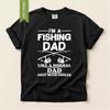 Dad Fishing Shirt, Fisherman Gift for Fathers, Comfort Colors® Funny Angler Papa Tee
