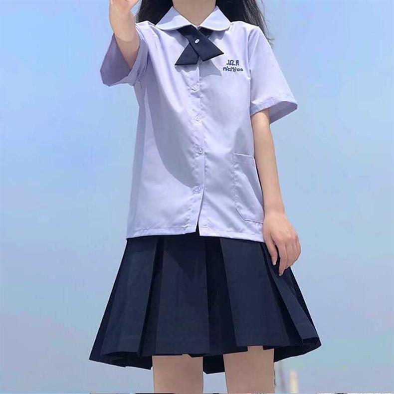 Thailand School Uniform - Nanno Forbidden Girl Style Shirt & Skirt Set