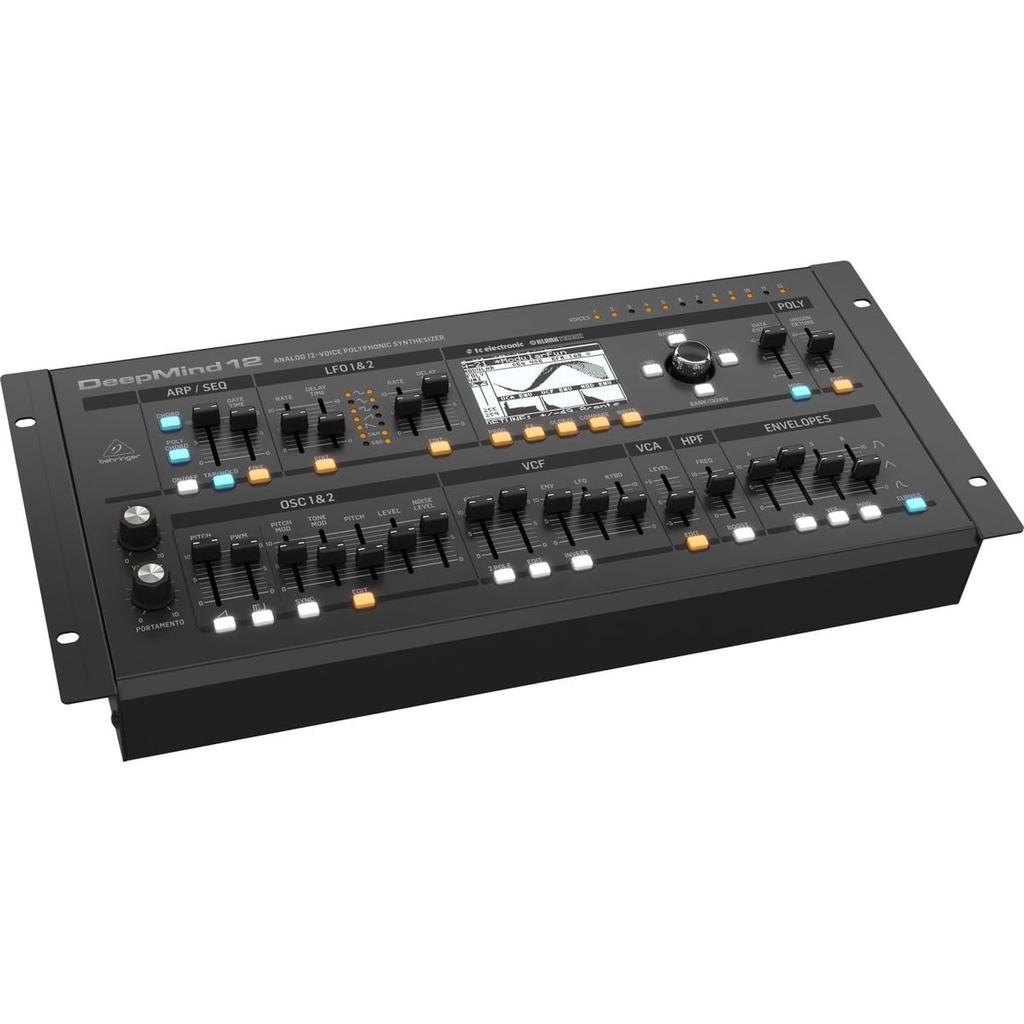 Behringer Analog 12 Voice Polyphonic Desktop Synthesizer DEEPMIND 12D