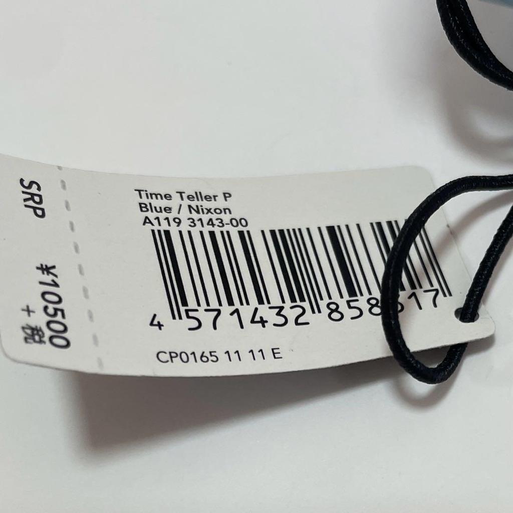 Tags functionalOriginal Price 11000 NIXON Time Teller P Clear Blue