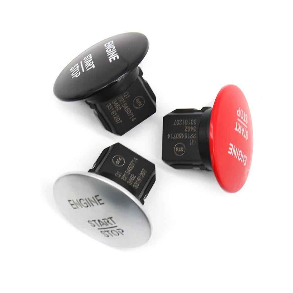 Start Stop Knopf Für Mercedes S, W164, W205 - Keyless Druckknopf Silber