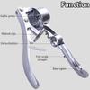 Garlic Masher Crusher Stainless Steel Manual Garlic Mincer Chopping Ginger Multifunctional  Grinder Tool Kitchen Accessories