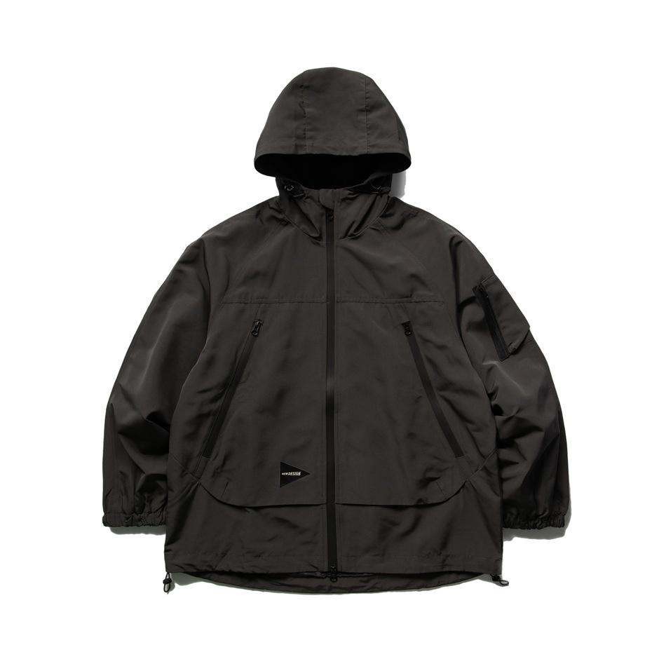 

NEVIRALER Men s High-Quality Waterproof Hooded Jacket - Spring Outdoor Style NRA35 XXL темно-сірий