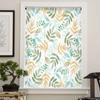 Plant Tea Green Forest Green Leaves Watercolor Rural Sheer Curtains for Kids Living Room Voile Window Curtains Tulle Drapes