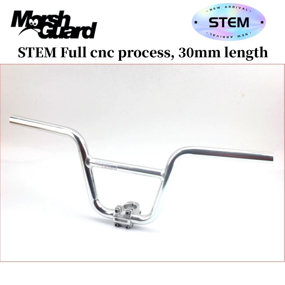 Ghidon BMX Pliabil din Aluminiu Ape Hanger 22,2 mm Riser pentru Biciclete de Stradă și Urcare