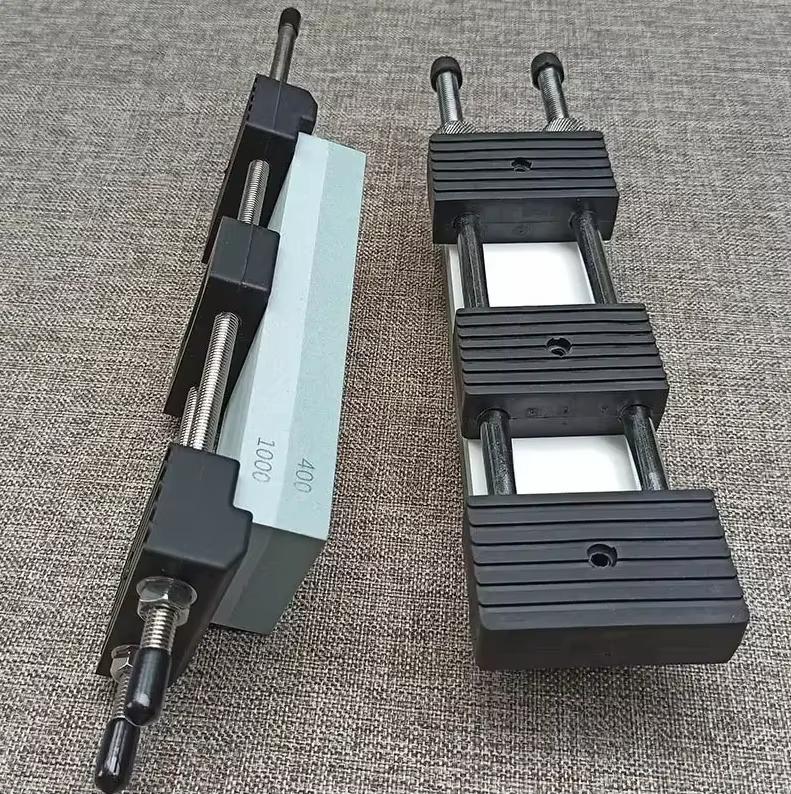 Sharpening Stone Holder Base Non-slip Rubber Sharpening Tool Holder Kitchen Knife Sharpening Aid Holder Knife Sharpener