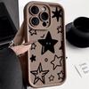 Black Star Doodles with Faces Phone Case for Xiaomi Redmi Note 14 13 12 11 10 9 8 7 Gel Flexible Anti Scratch Protective Case
