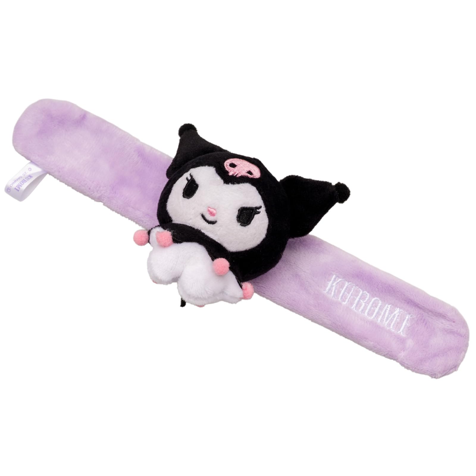 Onda Sanrio Kuromi Bracelet Cute Character Mascot Plush Snap Band - Wristband, Accessory,