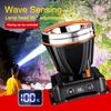 New Super Bright Induction Headlamp Powerful Rechargeable Motion Sensor Head Lamp Adjustable Smart Waterproof Head Flashlight