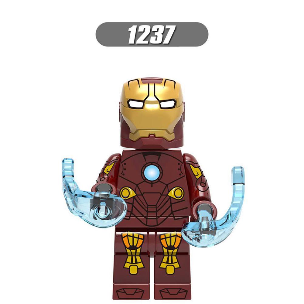 Minifigure Building Blocks Avengers 4 Iron Man Building Bricks Toys Children Early Learning Toys