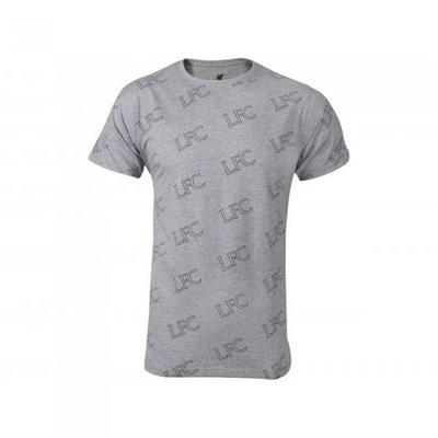Herren-T-Shirt mit wiederholtem Logo