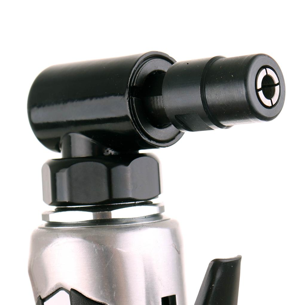 Pneumatic Angle Grinder With 6+3Mm Shank, Set Of Stones And Discs