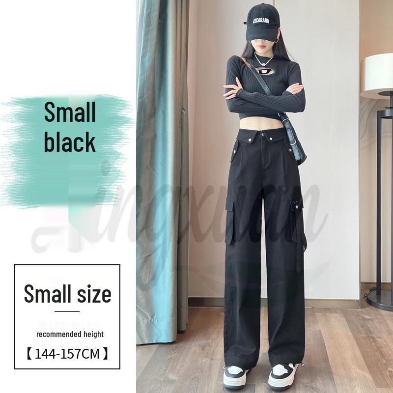 2026 Autumn Women's High Waist Elastic Cuff Harem Workwear Pants