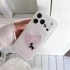 Pink Heart Puppy Magnetic Phone Case for iPhone 17/16 Pro Max/15 Pro - Japanese Korean Style