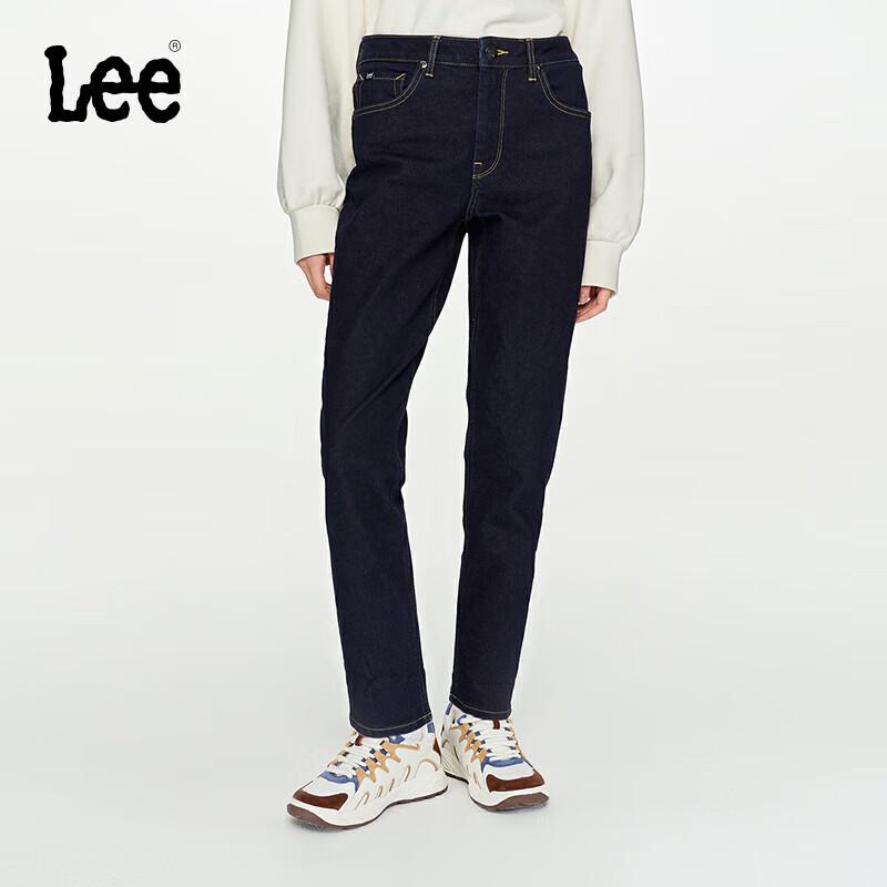 

Lee Women s High-Waist Standard Small Straight Leg Jeans 24