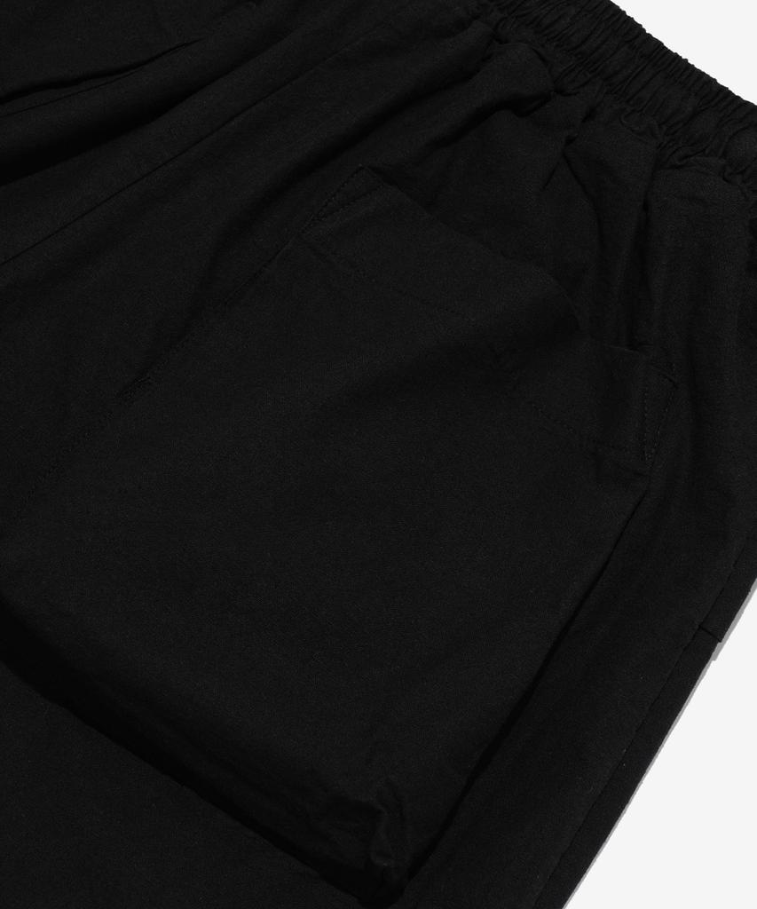Cargo Bros Damen Bermuda-Hose mit Außentaschen im Americana-Stil (Schwarz)