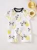 Baby Cotton Romper Summer Lightweight With Short Sleeves For Newborns And Infants
