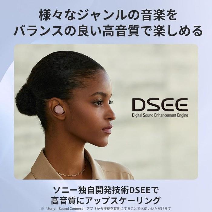 Sony WF-C710N Glass Blue Wireless Earbuds, Noise Cancelling, Bluetooth, Long Battery, IPX4 Water Resistant