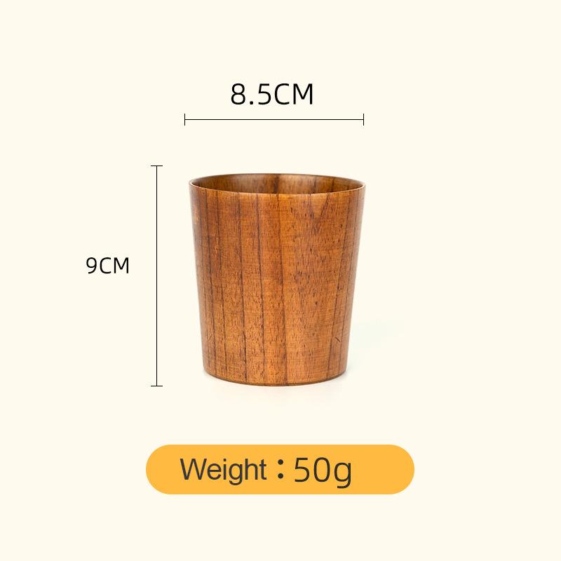 Wooden Big Belly Cups Handmade Natural Spruce Wood Cups Beer Tea Coffee Milk Water Cup Kitchen Bar Drinkware for Kitchen